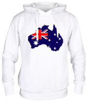 Толстовка худи Австралийский Флаг фото