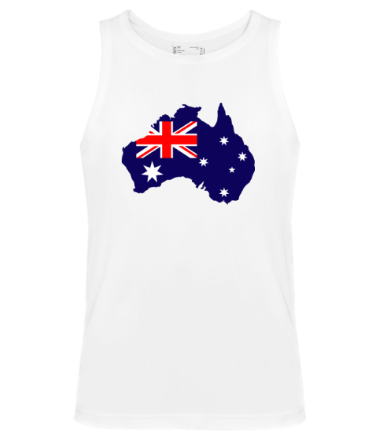Мужская майка Австралийский Флаг
