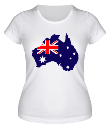 Женская футболка Австралийский Флаг