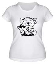 Женская футболка Коала с топором фото