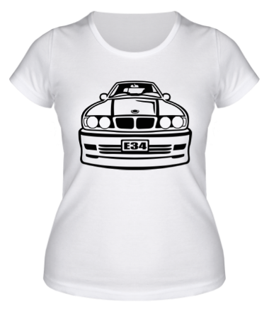Женская футболка BMW e34