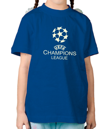Детская футболка UEFA (свет)