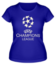 Женская футболка UEFA (свет) фото