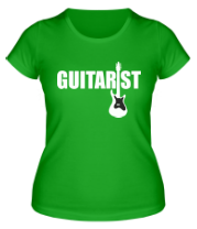 Женская футболка Гитарист фото