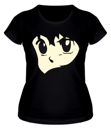 Женская футболка Аниме девочка (свет)