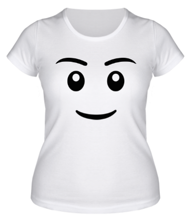 Женская футболка Игрушечное лицо