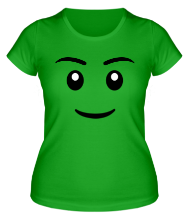 Женская футболка Игрушечное лицо
