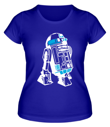 Женская футболка Дроид R2D2