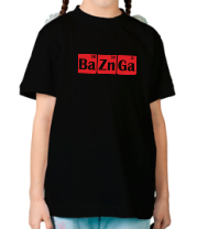 Детская футболка Bazinga фото
