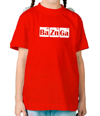 Детская футболка Bazinga