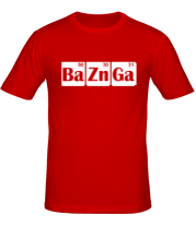 Мужская футболка Bazinga фото