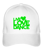 Бейсболка Live Love Dance фото