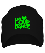 Шапка Live Love Dance фото