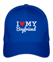 Бейсболка I love my boyfriend фото