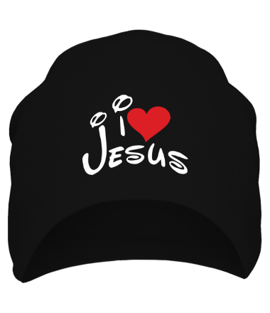 Шапка I love Jesus