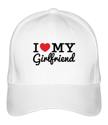 Бейсболка I love my girlfriend