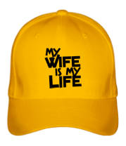 Бейсболка my wife is my life фото