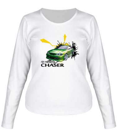 Женская футболка длинный рукав Toyota Chaser full color