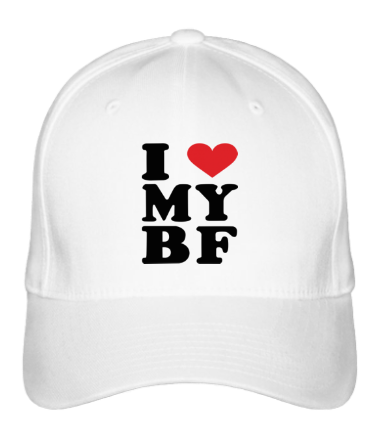 Бейсболка I love my bf (i love my boyfriend)