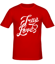 Мужская футболка True love фото