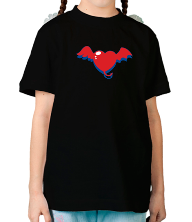 Детская футболка Демоническое сердце