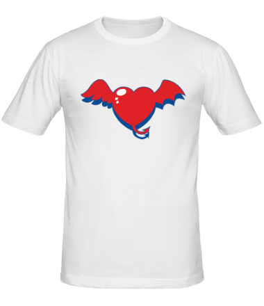 Мужская футболка Демоническое сердце