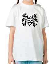 Детская футболка Крылатое сердце фото