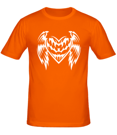 Мужская футболка Крылатое сердце