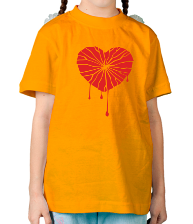 Детская футболка Разбитое сердце