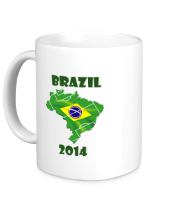 Кружка Brazil 2014 фото