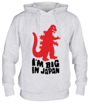 Толстовка худи Godzilla - I'M BIG JAPAN фото