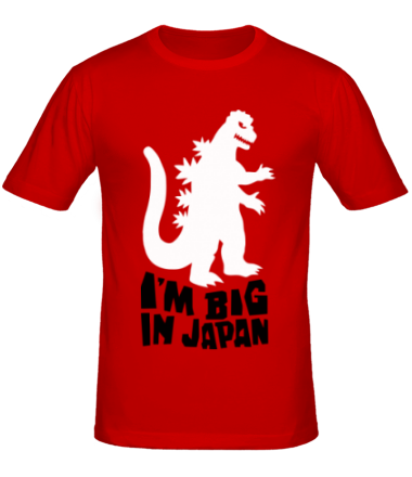 Мужская футболка Godzilla - I'M BIG JAPAN