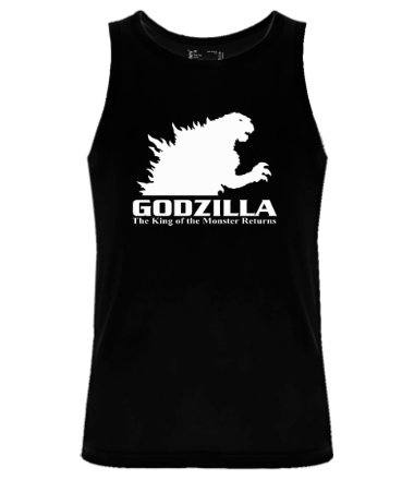 Мужская майка Godzilla - The King of the Monsters Returns