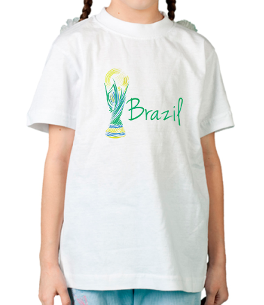 Детская футболка FIFA cup Brazil