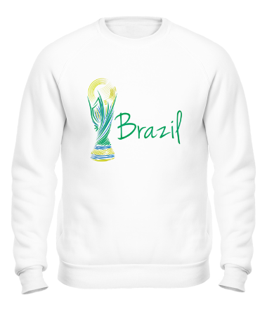 Толстовка без капюшона FIFA cup Brazil