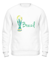Толстовка без капюшона FIFA cup Brazil фото