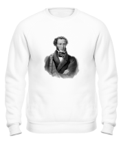Толстовка без капюшона Александр Сергеевич Пушкин