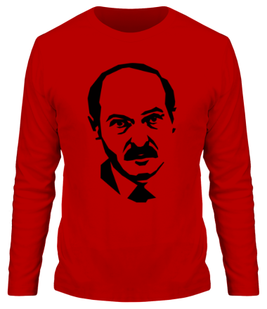 Мужская футболка длинный рукав Лукашенко
