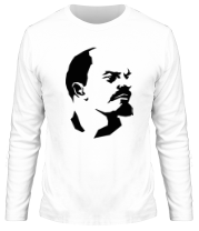Мужская футболка длинный рукав Ленин фото