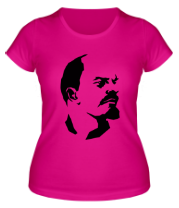 Женская футболка Ленин фото