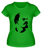 Женская футболка Ленин фото