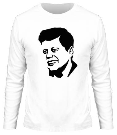 Мужская футболка длинный рукав Кеннеди