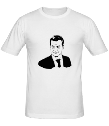 Мужская футболка Дмитрий Медведев