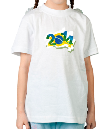 Детская футболка Brazil 2014 FIFA