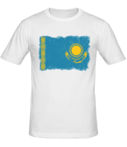 Мужская футболка Флаг Казахстана фото