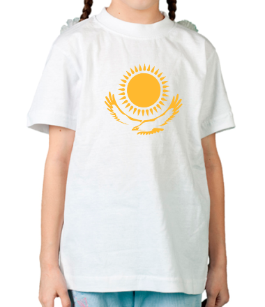 Детская футболка Герб Казахстана