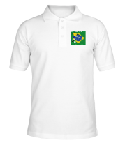 Мужская футболка поло Футбол в Бразилии фото