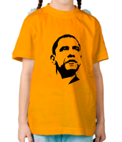 Детская футболка Барак Обама фото