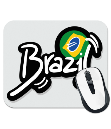 Коврик для мыши Brazil 2014 Football