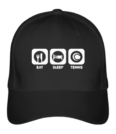 Бейсболка Eat Sleep Tennis
